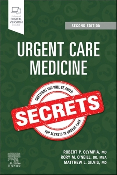 Paperback Urgent Care Medicine Secrets Book