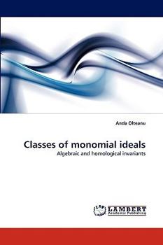 Paperback Classes of monomial ideals Book