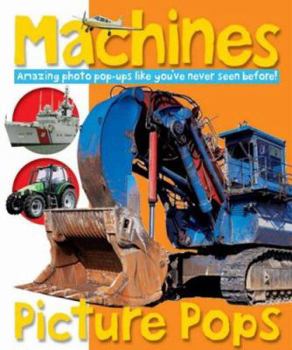 Hardcover Machine Picture Pops Book