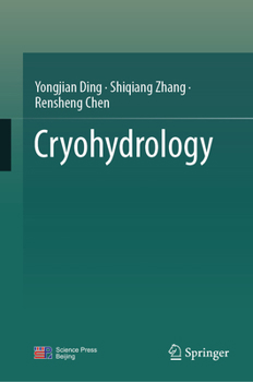 Hardcover Cryohydrology Book