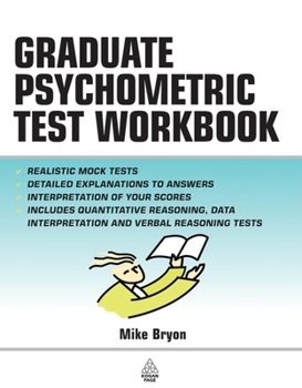 Paperback Graduate Psychometric Test Workbook Book