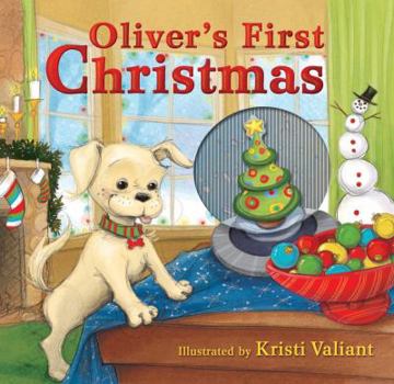 Hardcover Oliver's First Christmas: A Mini Animotion Book