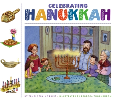 Library Binding Celebrating Hanukkah Book
