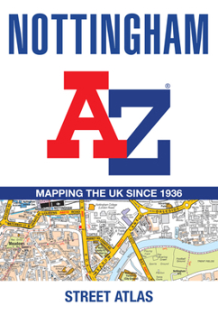 Nottingham A-Z Street ATL PB