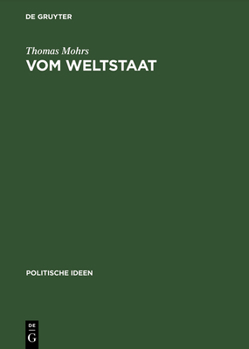 Hardcover Vom Weltstaat [German] Book