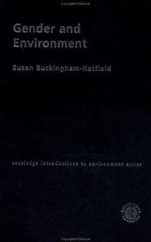 Hardcover Gender and Environment Book