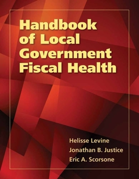 Paperback Handbook of Local Government Fiscal Health Book