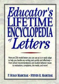 Paperback Educator's Lifetime Encyclopedia of Letters Book