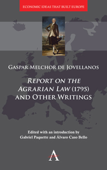 Hardcover 'Report on the Agrarian Law' (1795) and Other Writings Book
