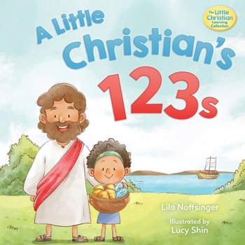 Paperback A Little Christian's 123s: A biblical book for children with numbers, rhymes, and pictures Book