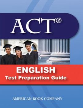 Paperback ACT English Test Preparation Guide Book