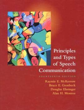 Hardcover Principles & Types of Speech Communication Book