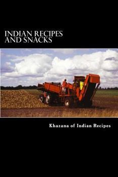 Paperback Indian Recipes and Snacks Book