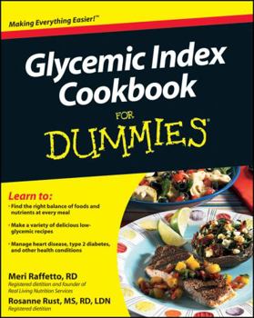 Paperback Glycemic Index Cookbook for Dummies Book