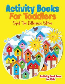 Paperback Activity Books for Toddlers Spot the Difference Edition Book