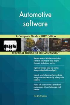 Paperback Automotive software A Complete Guide - 2019 Edition Book