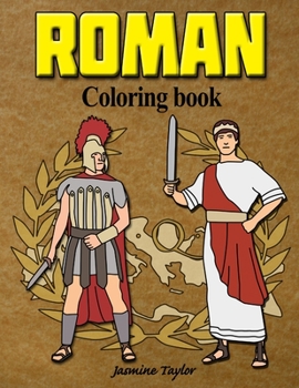 Paperback Roman Coloring Book