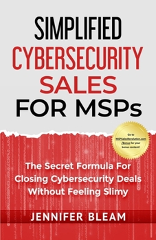 Paperback Simplified Cybersecurity Sales For MSPs Book