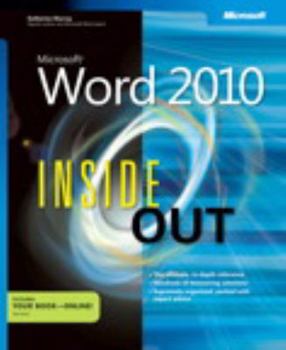 Paperback Microsoft Word 2010 Inside Out Book