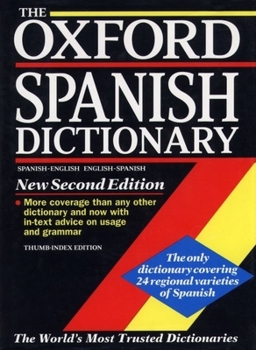 Hardcover The Oxford Spanish Dictionary Book