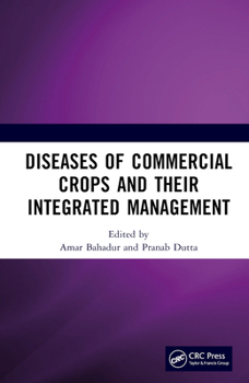 Hardcover Diseases of Commercial Crops and Their Integrated Management Book