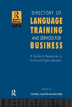 Paperback Directory of Language Training and Services for Business Book