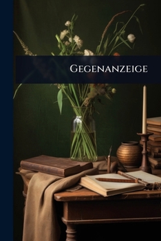 Paperback Gegenanzeige Book