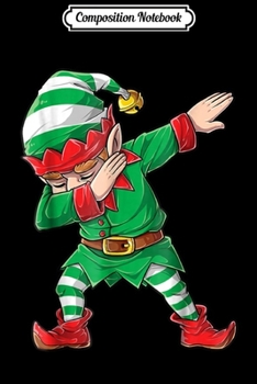 Paperback Composition Notebook: Christmas Dabbing Elf Squad Family Matching Men Boys Journal/Notebook Blank Lined Ruled 6x9 100 Pages Book
