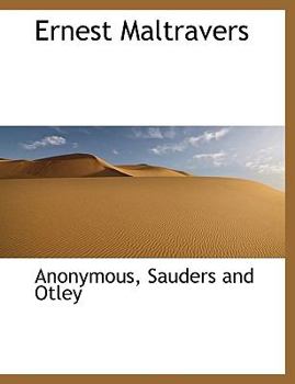 Paperback Ernest Maltravers Book