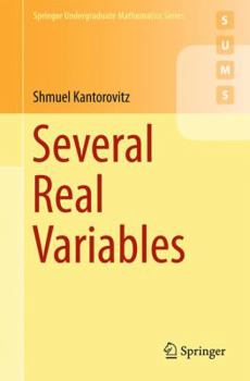 Paperback Several Real Variables Book