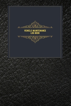 Paperback Vehicle Maintenance Logbook: Service and Repair Book