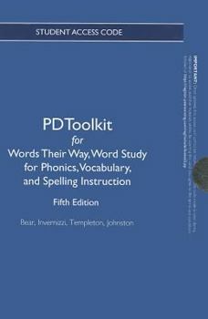 Hardcover Pdtoolkit -- Renewal Access Card -- For Words Their Way: Word Study for Phonics, Vocabulary and Spelling Instruction Book