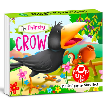 Paperback The Thirsty Crow Pop-up Story Book (Board Book) Book