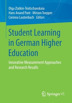 Paperback Student Learning in German Higher Education: Innovative Measurement Approaches and Research Results Book