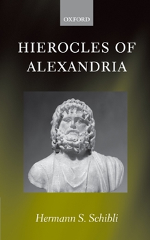Hardcover Hierocles of Alexandria Book
