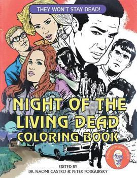 Paperback Night of the Living Dead Coloring Book