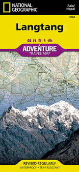 Map Langtang Map [Nepal] (National Geographic Adventure Map, 3004) Book