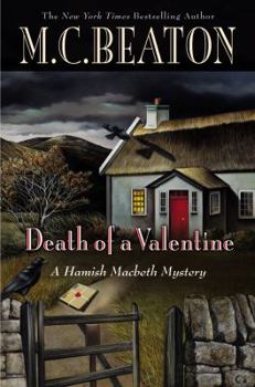 Hardcover Death of a Valentine Book