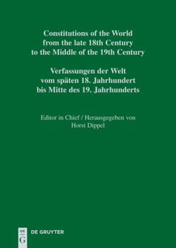 Hardcover Constitutional Documents of Portugal and Spain 1808–1845 (Constitutions of the World from Late 18th Century to the Middle of the 19th Century Europe) (Spanish Edition) [Spanish] Book