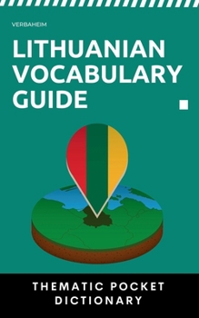 Paperback Lithuanian Vocabulary Guide: Thematic Dictionary Book