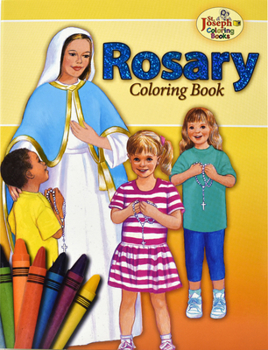 Paperback Rosary Coloring Book