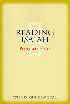 Paperback Reading Isaiah: Poetry and Vision Book