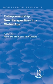Hardcover Entrepreneurship: New Perspectives in a Global Age Book