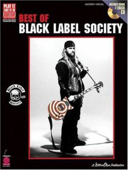 Paperback Best of Black Label Society Book