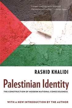 Paperback Palestinian Identity: The Construction of Modern National Consciousness Book