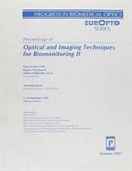 Paperback Proceedings of Optical & Imaging Techniques for Biomonitoring Book