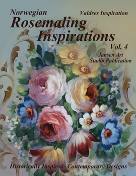 Paperback Rosemaling Inspirations: Valdres Book