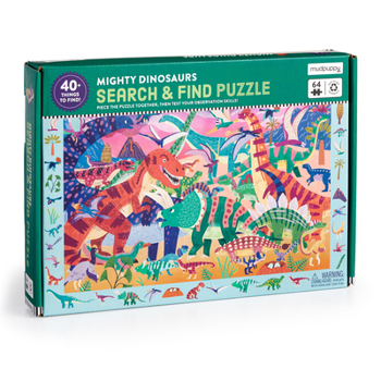 Misc. Mighty Dinosaur 64 Piece Search & Find Puzzle Book