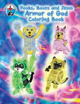 Paperback Pooks, Boots and Jesus Armor of God Coloring Book