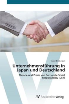 Paperback Unternehmensführung in Japan und Deutschland [German] Book